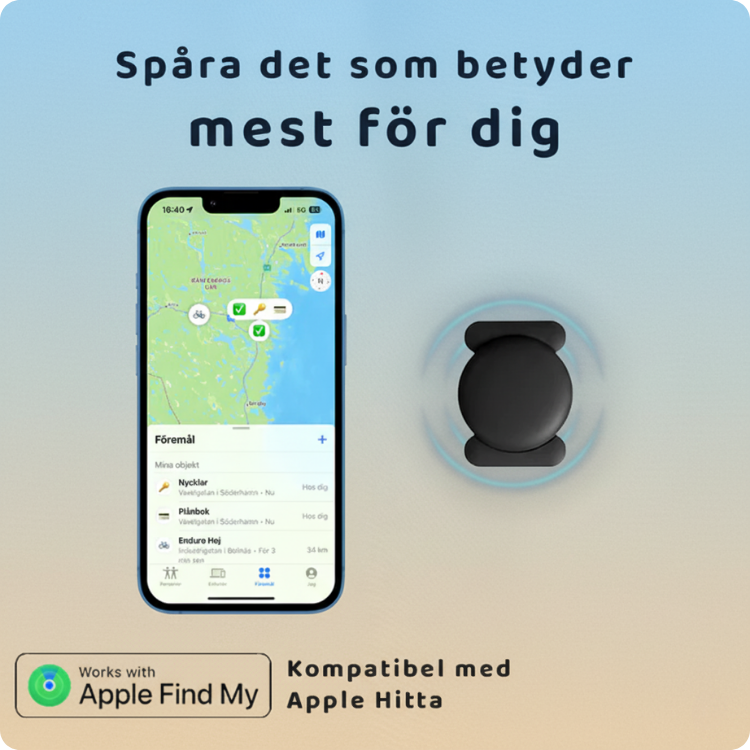 Spårsmart™ - Skydda det som betyder mest – bilen, väskan, plånboken